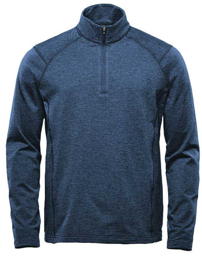 Stormtech Mens Treeline 14 Zip Pullover 2 - Dark Navy Heather - Customisable Outerwear