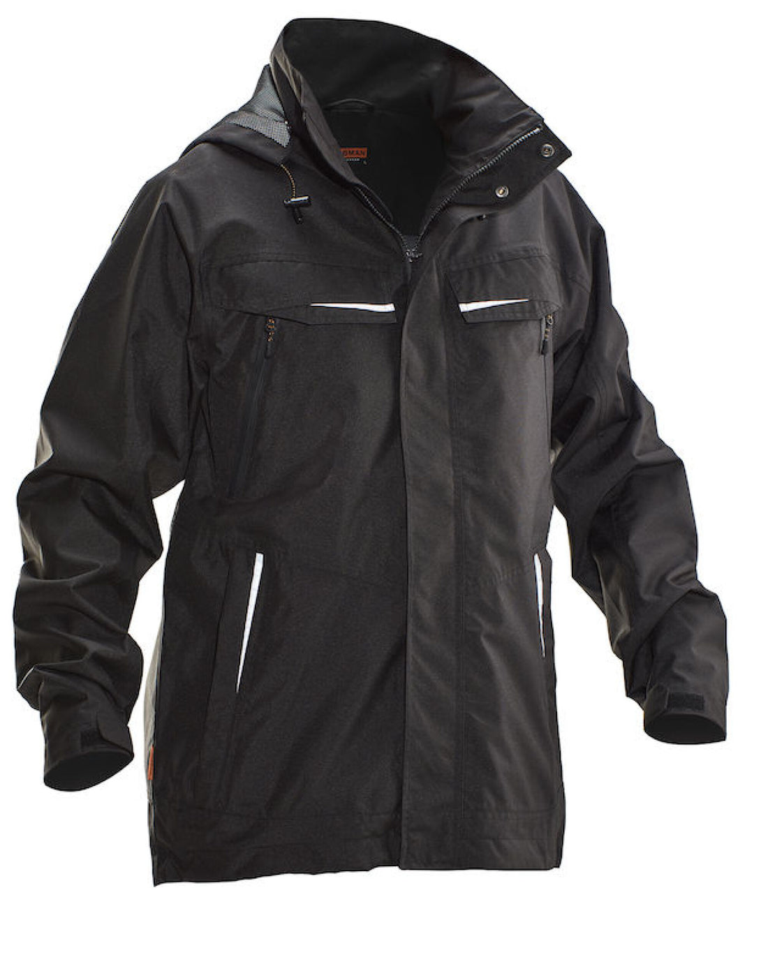Jobman Shell Jacket JM1284 - Black - Customisable Jacket