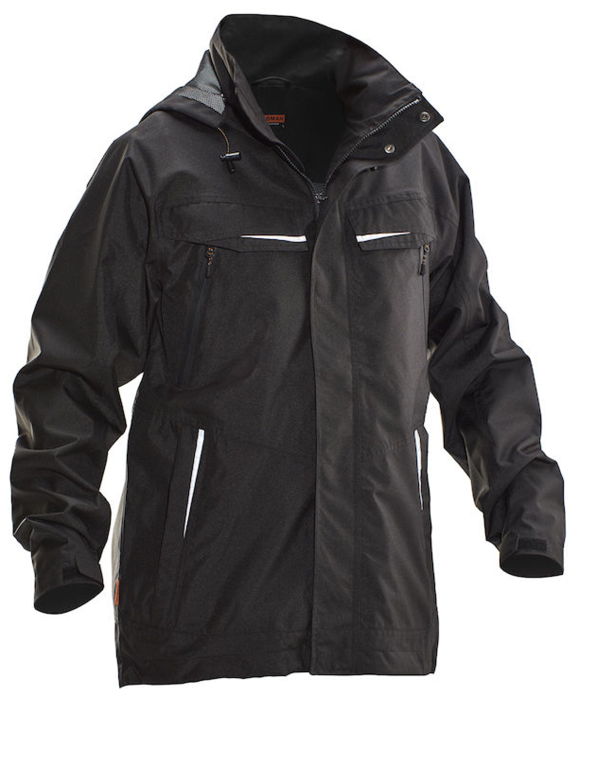 Jobman Shell Jacket JM1284 - Black - Customisable Jacket