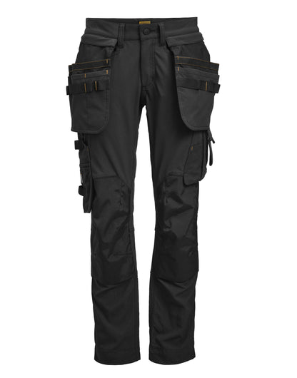 Jobman Womens Craftsman Trousers Stretch JM2371 - Black - Customisable Trousers