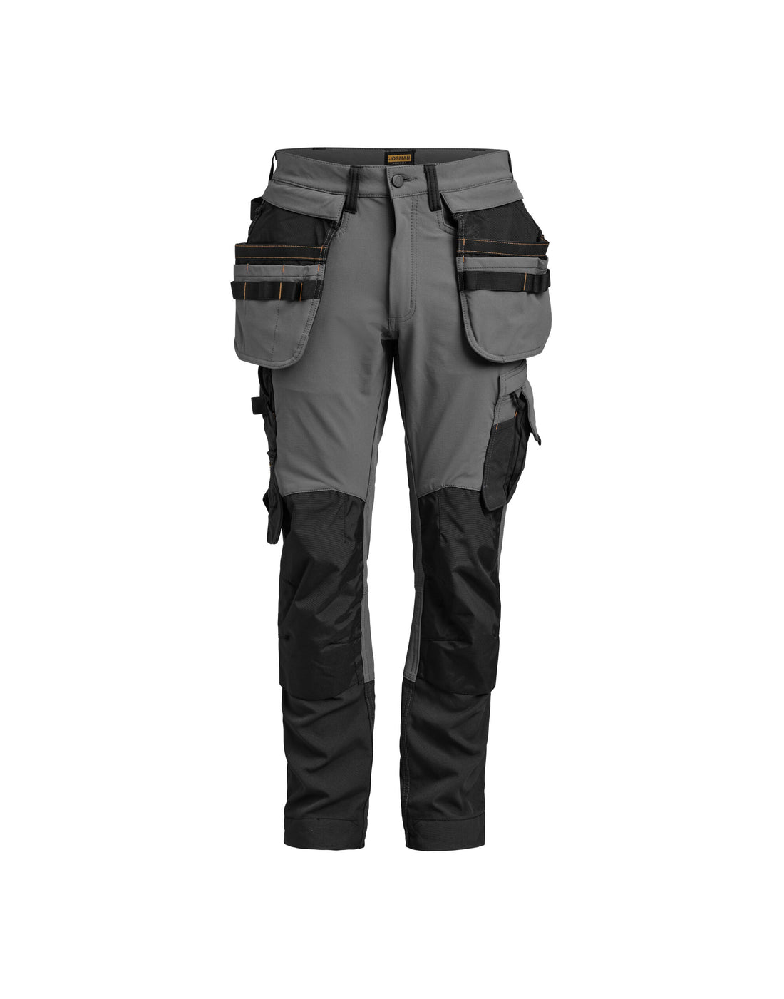 Jobman Craftsman Trouser 4-Way Stretch JM2391 - Dark Grey Black - Customisable Trousers