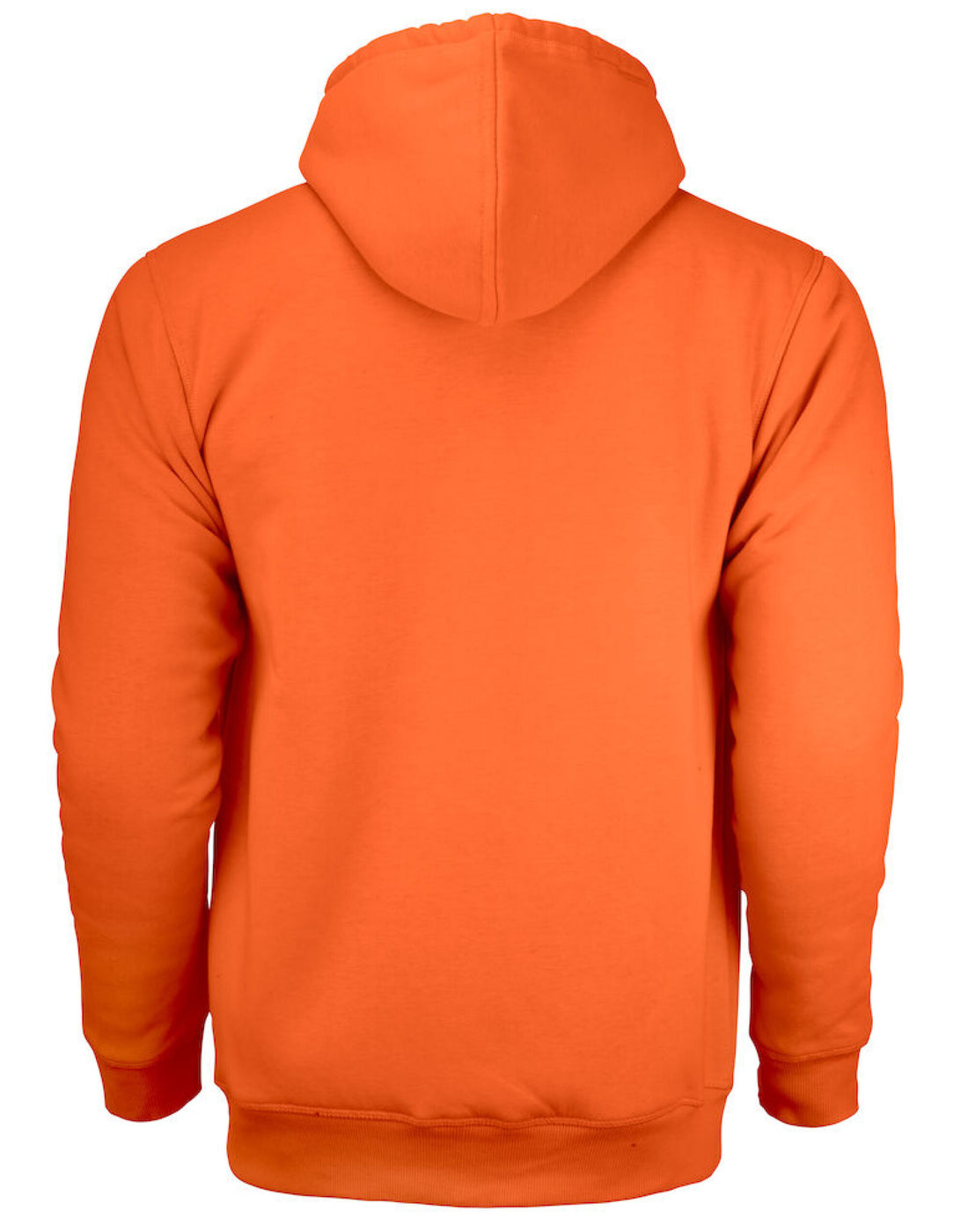 Jobman Mens Vintage Hoodie Lined JM5154 - Orange Dark Grey - Customisable Hoodies