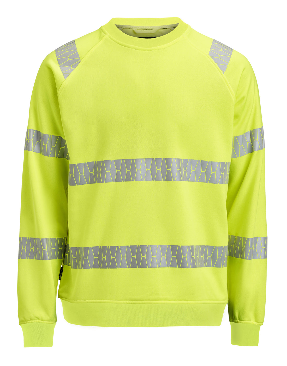 Jobman Sweatshirt Hi-Vis JM5324 - Yellow - Customisable Hi-Vis Sweatshirt
