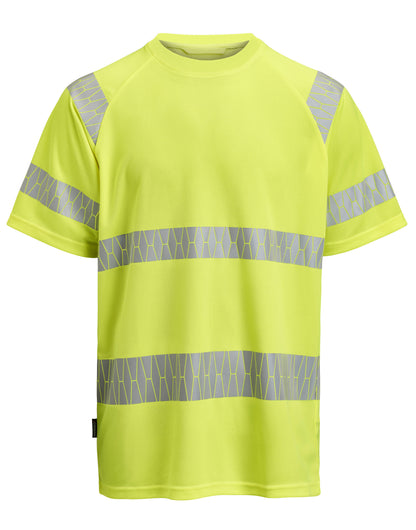 Jobman Hi-Vis T-Shirt JM5326 - Yellow - Customisable Hi-Vis T-Shirts