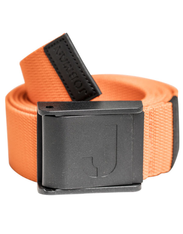 Jobman Stretch Belt &quot;No Scratch&quot; 120cm JM9282 - - Customisable Belts