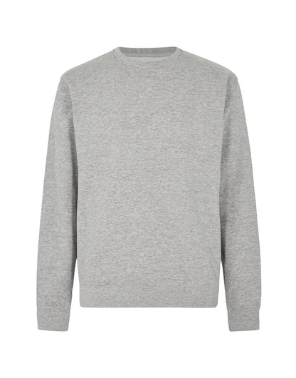Kustom Kit Regular Fit Sweatshirt KK332 - Heather Grey - Customisable Sweatshirts
