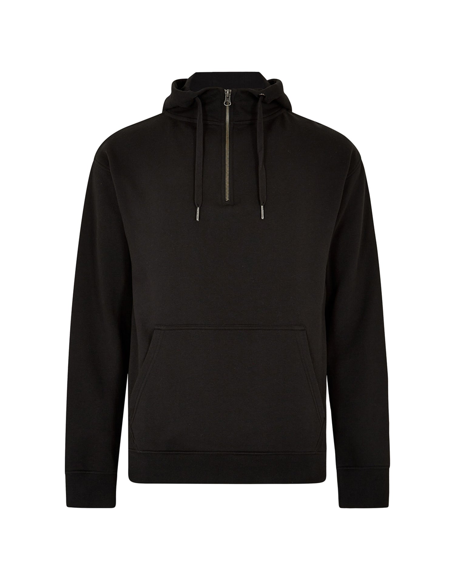 Kustom Kit Regular Fit 14 Zip Hoodie KK336 - Black - Customisable Hoodies