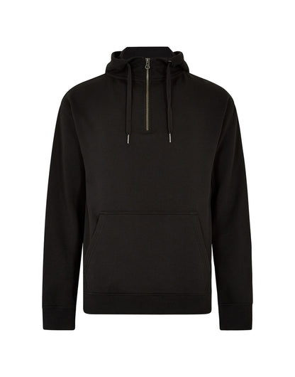 Kustom Kit Regular Fit 14 Zip Hoodie KK336 - Black - Customisable Hoodies