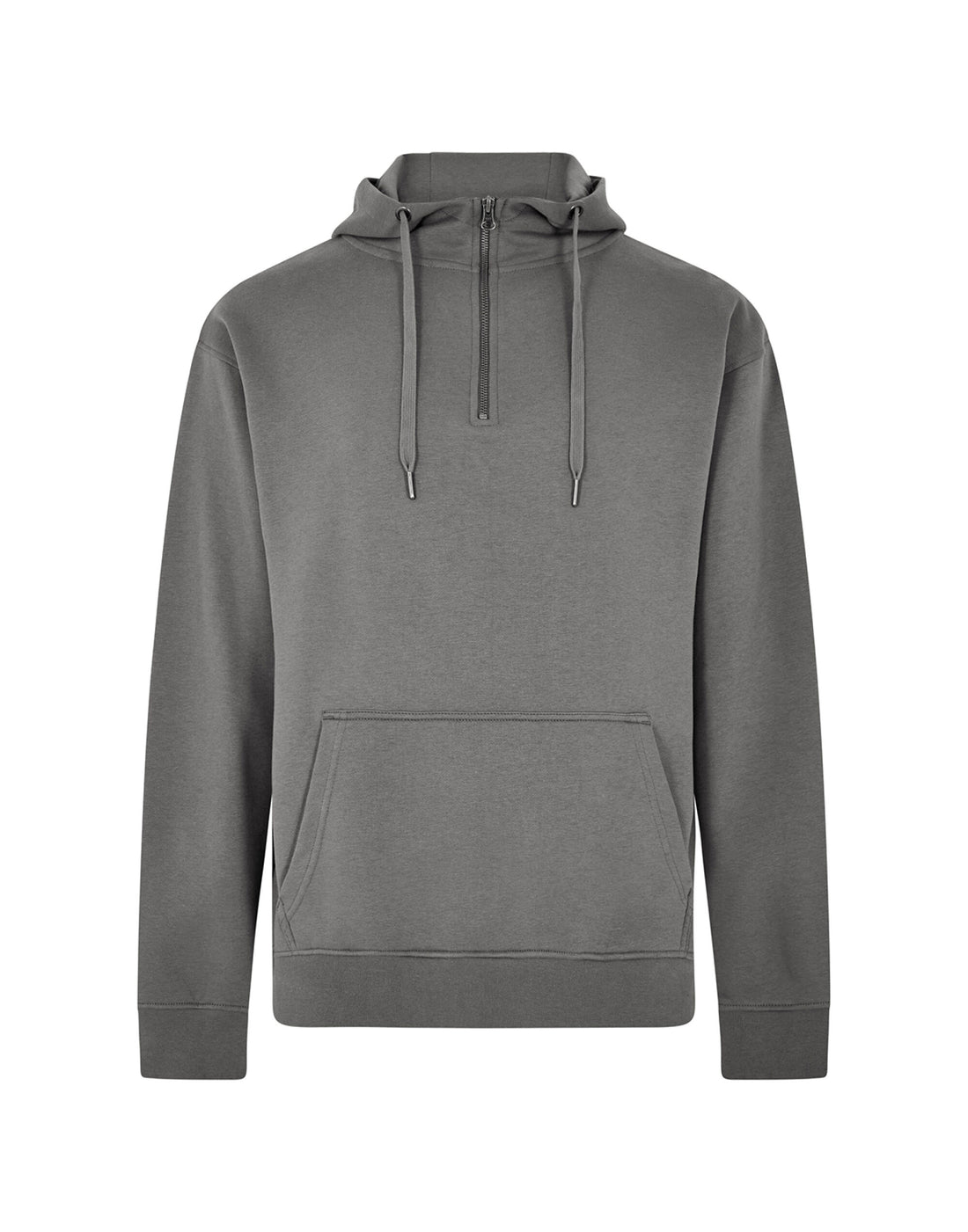 Kustom Kit Regular Fit 14 Zip Hoodie KK336 - Dark Grey - Customisable Hoodies