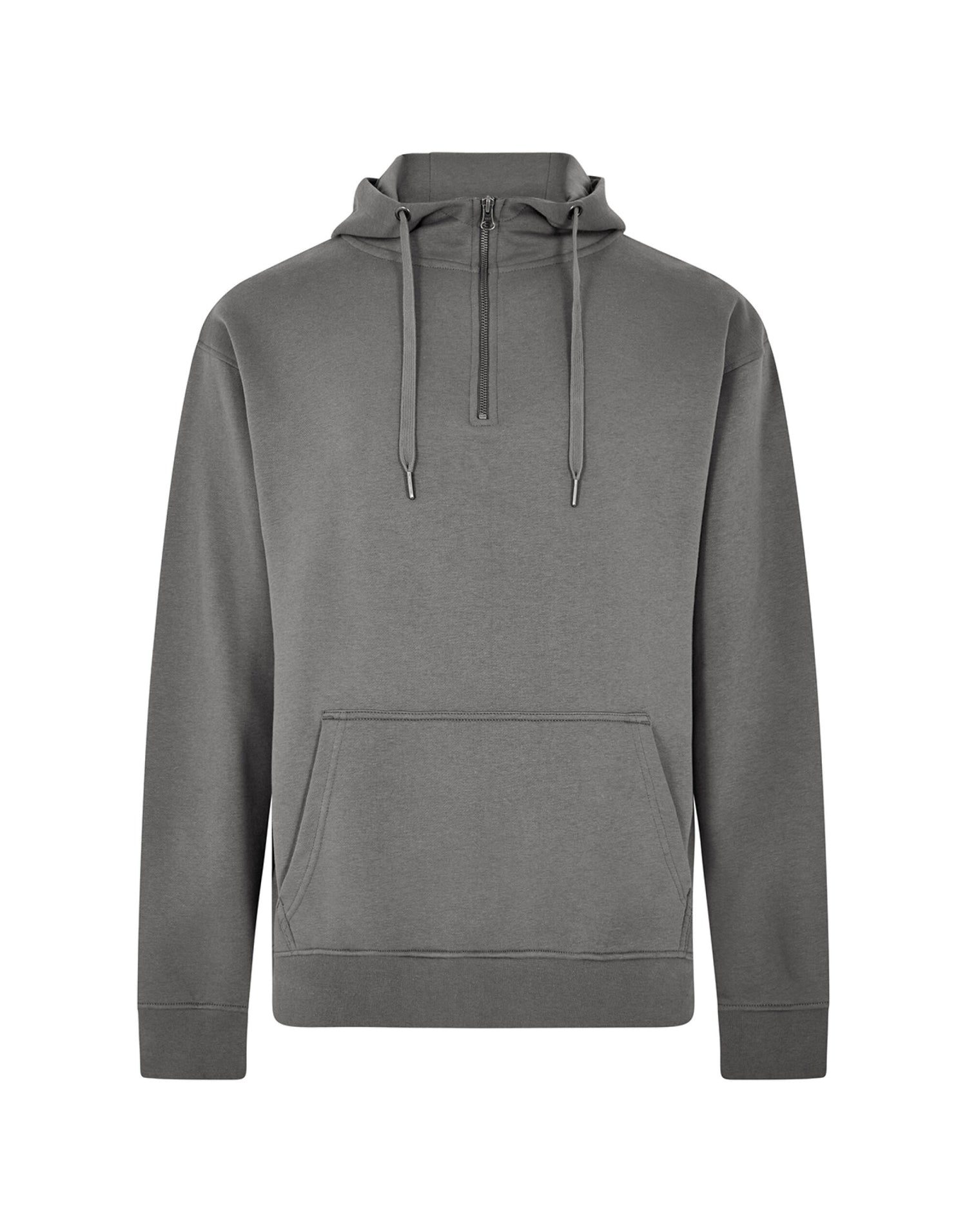 Kustom Kit Regular Fit 14 Zip Hoodie KK336 - Dark Grey - Customisable Hoodies