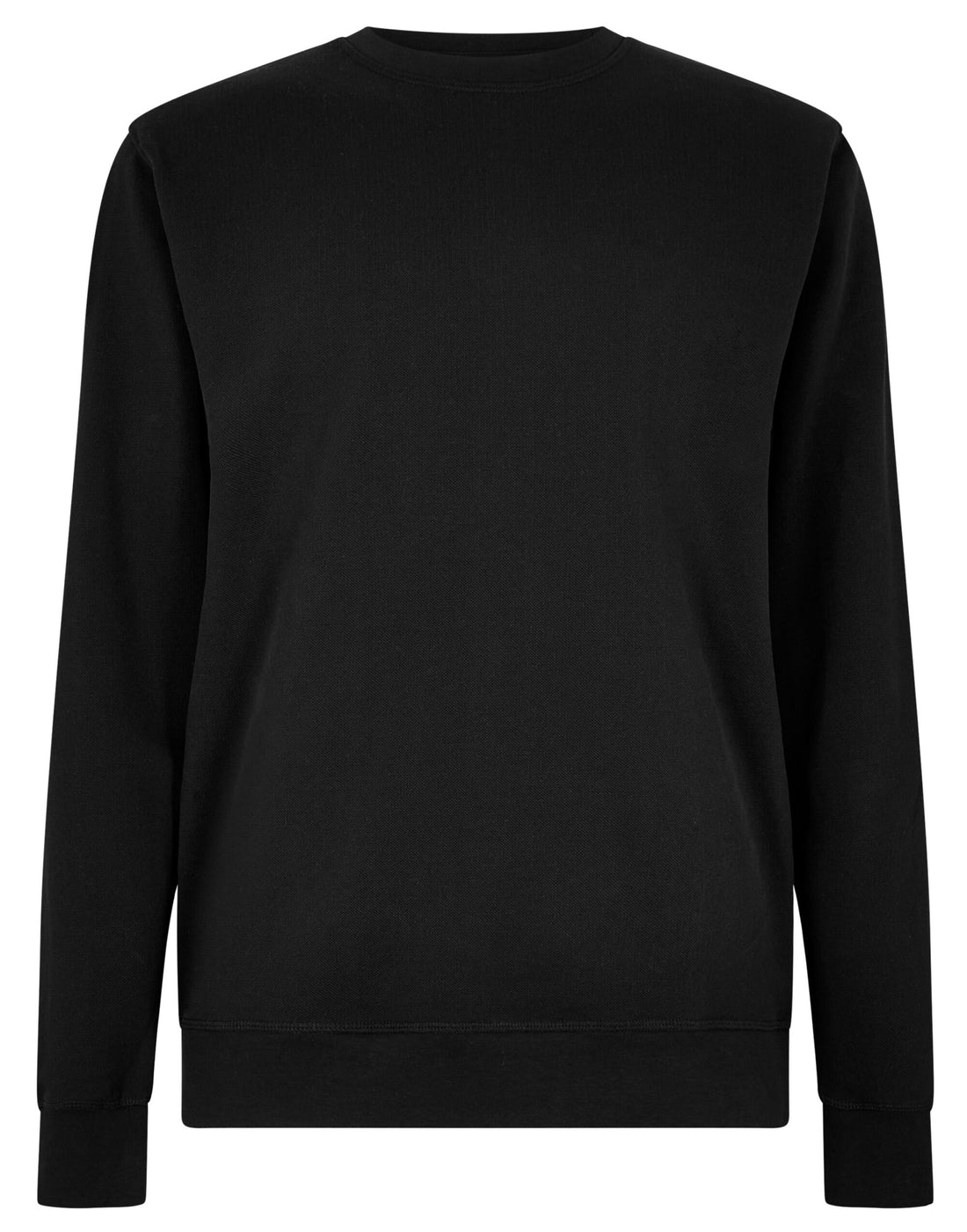 Kustom Kit Regular Fit Pique Sweatshirt KK337 - Black - Customisable Sweatshirts