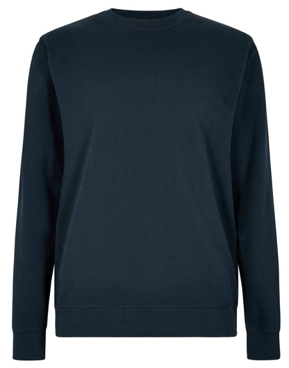 Kustom Kit Regular Fit Pique Sweatshirt KK337 - Navy - Customisable Sweatshirts