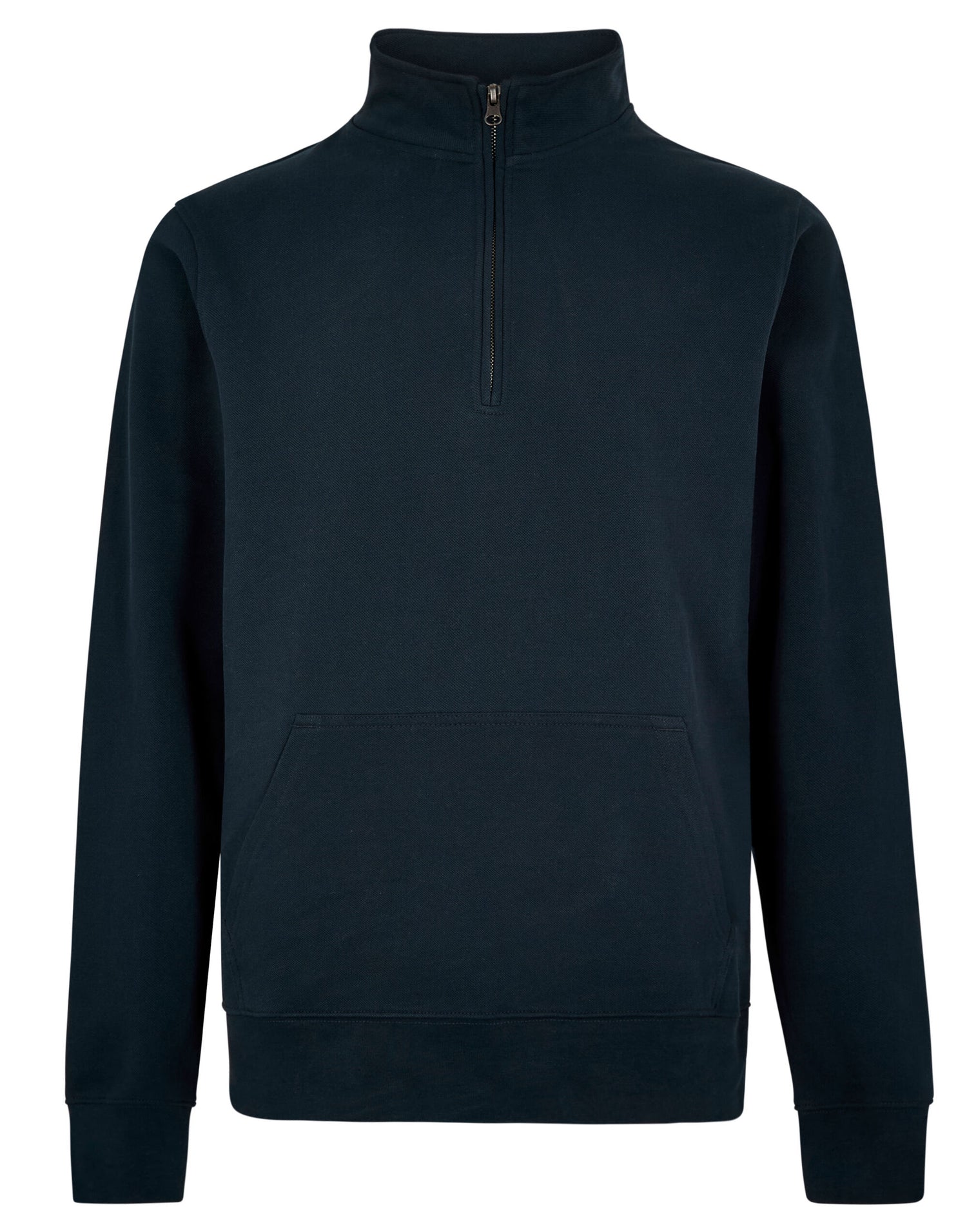 Kustom Kit 1/4 Zip Pique Sweatshirt KK339 - Navy - Customisable Sweatshirts
