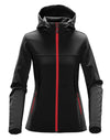 Black/Bright Red