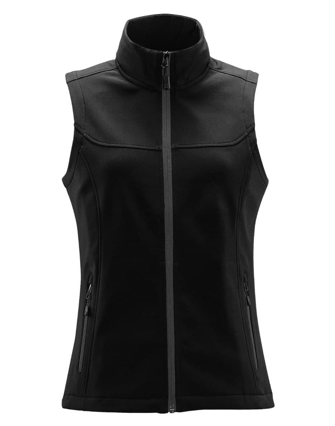 Stormtech Ladies Orbiter Softshell KSV-1W - Black Dolphin - Customisable Vest