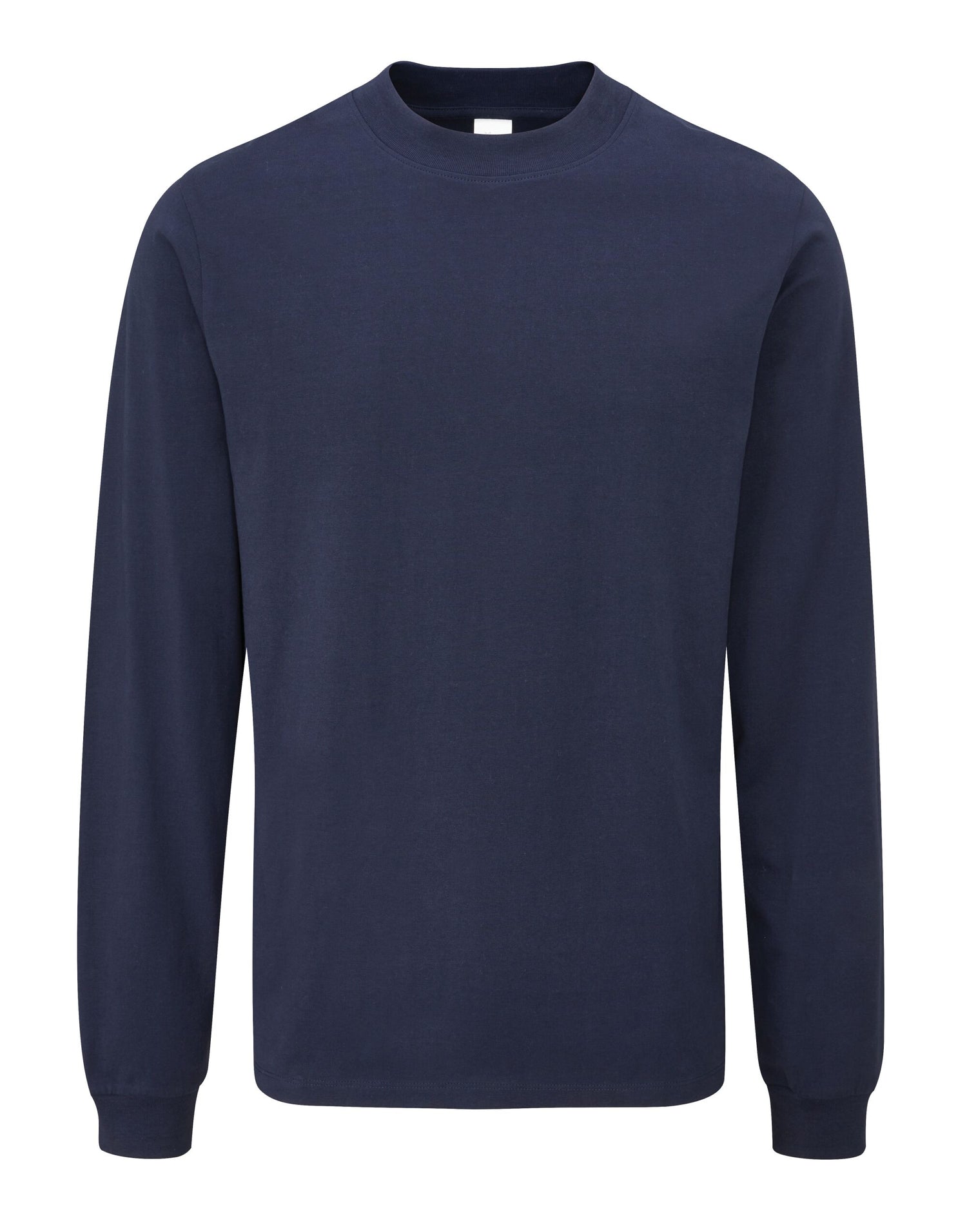 Mantis Unisex EShort Sleeveential Organic LS T M06 - Navy - Customisable T-Shirts