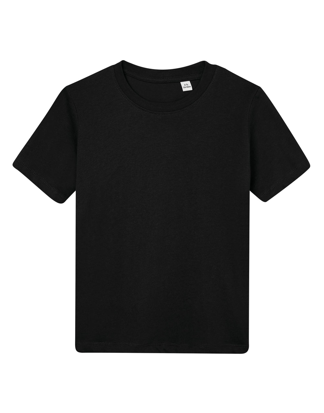 Mantis Kids EShort Sleeveential Organic T MK01 - Black - Customisable T-Shirts