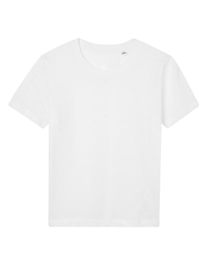 Mantis Kids EShort Sleeveential Organic T MK01 - White - Customisable T-Shirts