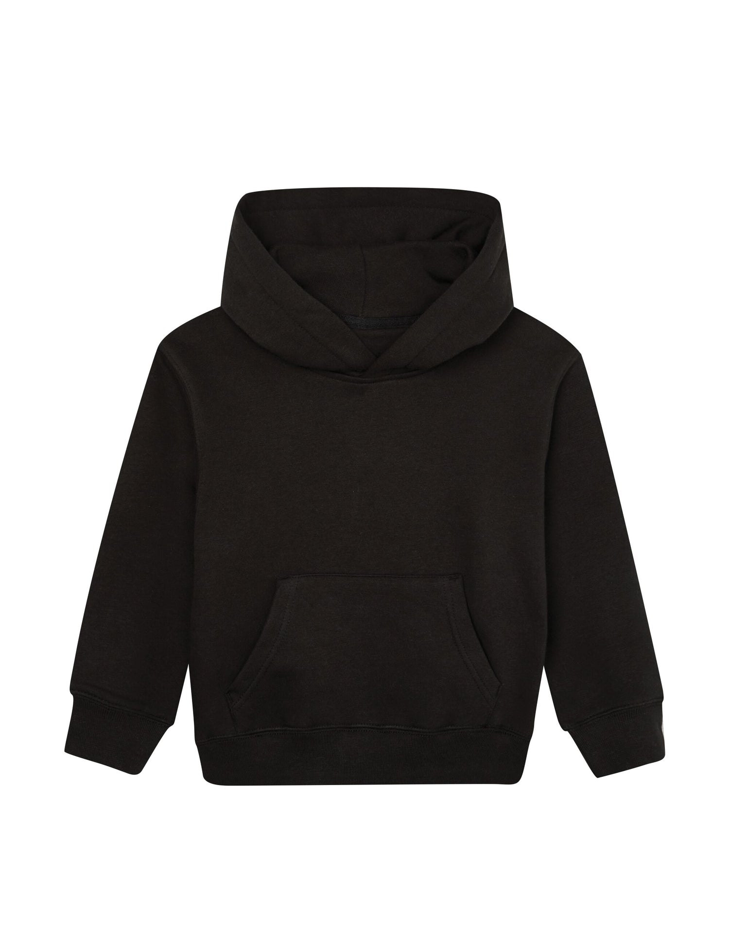 Mantis Kids Essential Organic Hoodie MK04 - Black - Customisable Hoodies