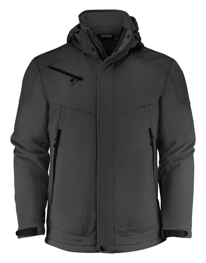 Printer Essentials Men Skeleton Softshel pe2261035 - Black - Customisable Outerwear