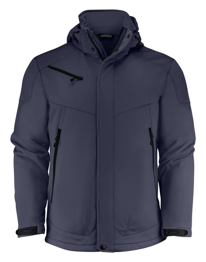 Printer Essentials Men Skeleton Softshel pe2261035 - Navy - Customisable Outerwear