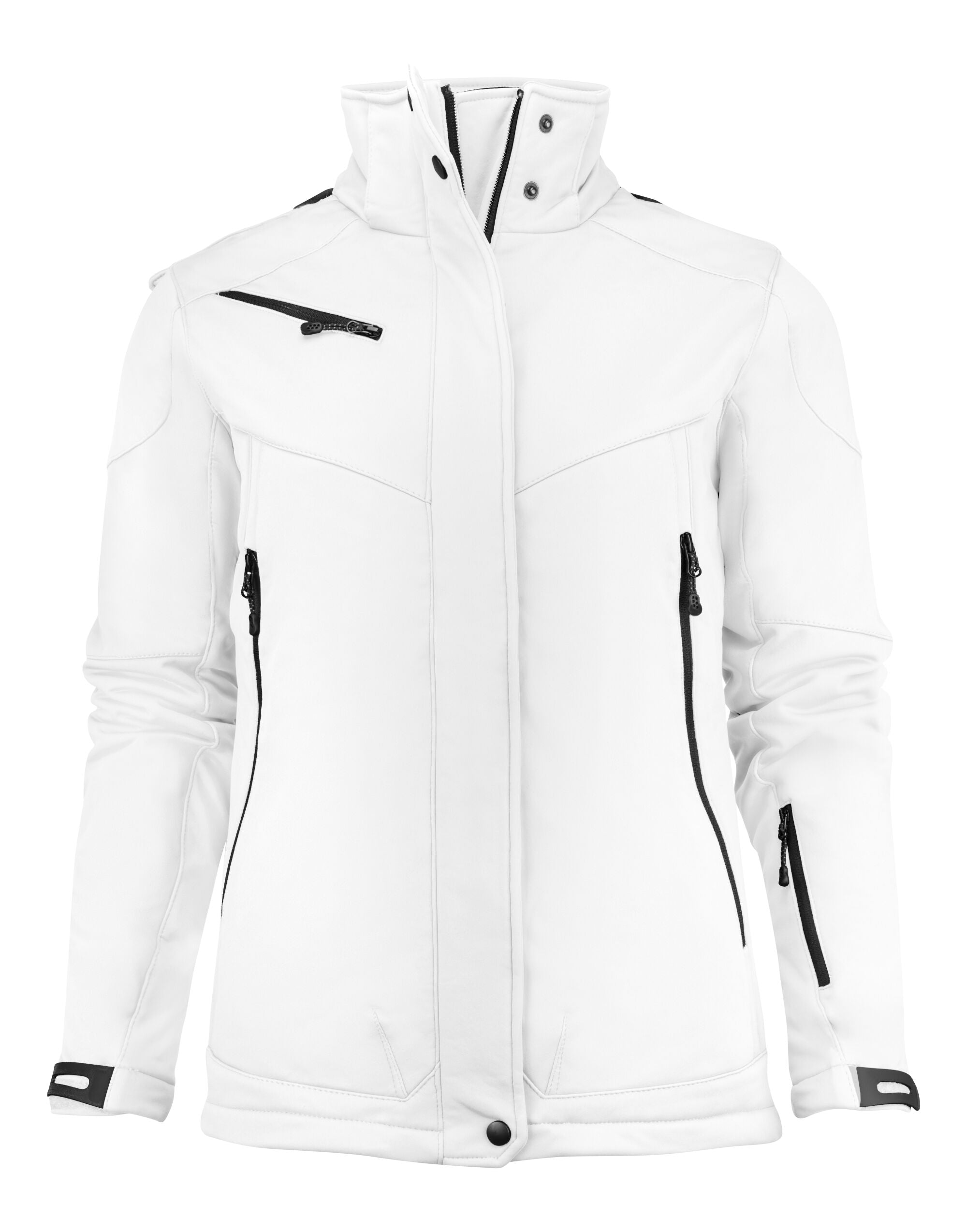 Printer Ladies Skeleton Softshell Jacket PE2261041 - White - Customisable Softshell Jacket