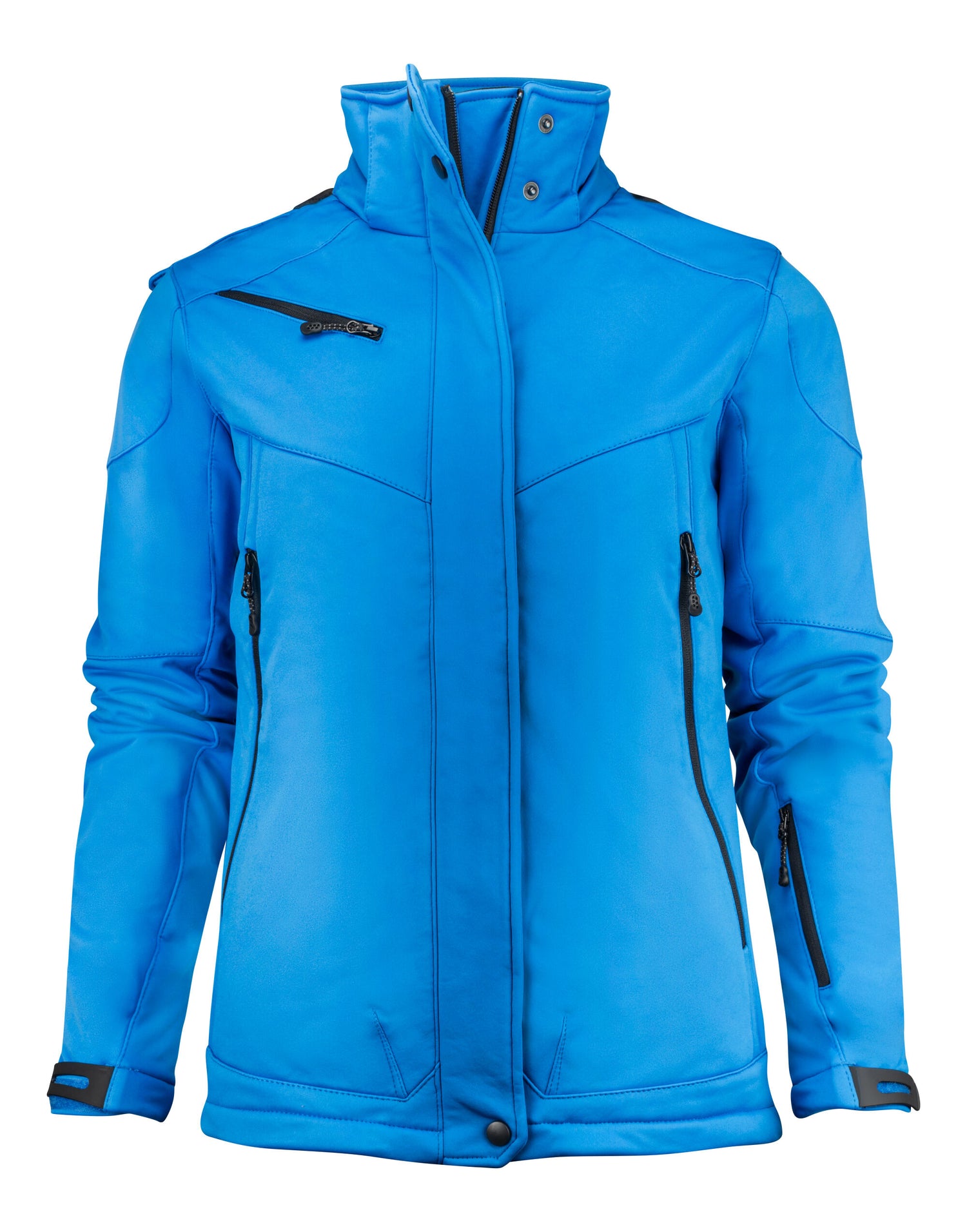 Printer Ladies Skeleton Softshell Jacket PE2261041 - Ocean Blue - Customisable Softshell Jacket