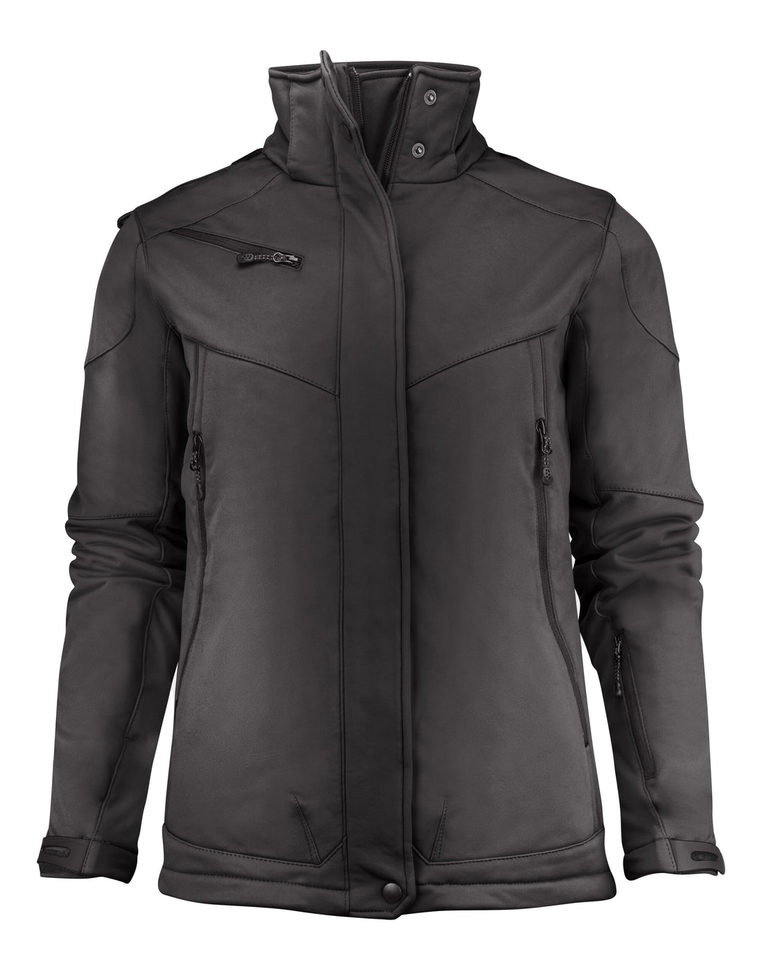 Printer Ladies Skeleton Softshell Jacket PE2261041 - Black - Customisable Softshell Jacket