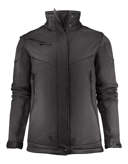 Printer Ladies Skeleton Softshell Jacket PE2261041 - Black - Customisable Softshell Jacket
