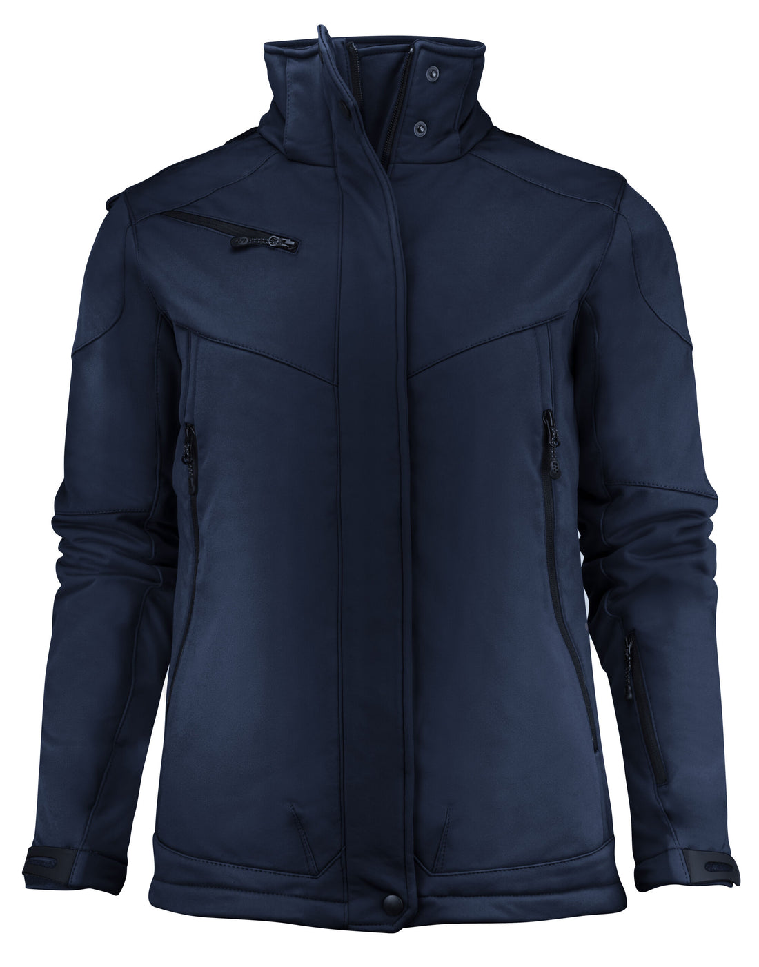 Printer Ladies Skeleton Softshell Jacket PE2261041 - Dark Navy - Customisable Softshell Jacket