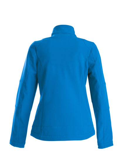 Printer Ladies Trial Softshell Jacket PE2261045 - Ocean Blue - Customisable Softshell Jacket