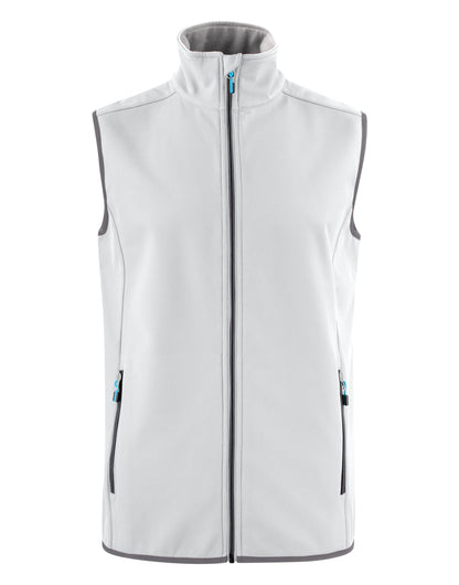 Printer Mens Trial Vest pe2261059 - White - Customisable Outerwear