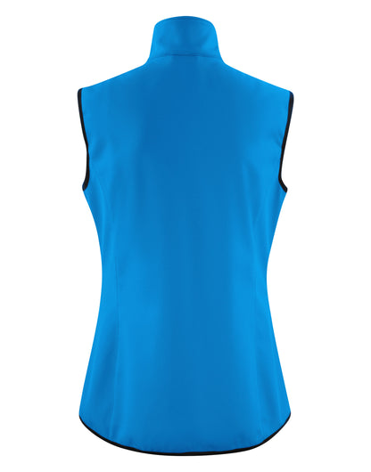 Printer Ladies Trial Vest pe2261060 - Ocean Blue - Customisable Outerwear