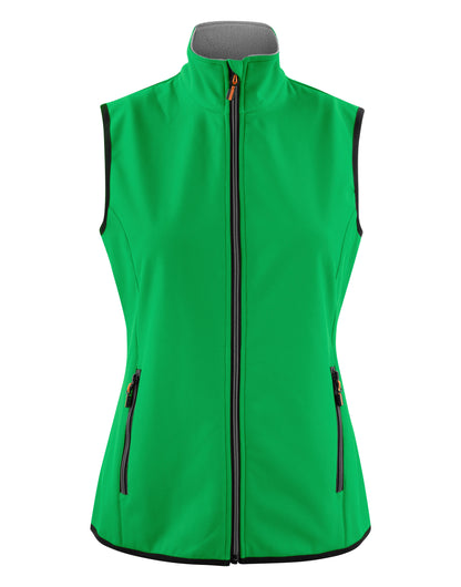 Printer Ladies Trial Vest pe2261060 - Fresh Green - Customisable Outerwear