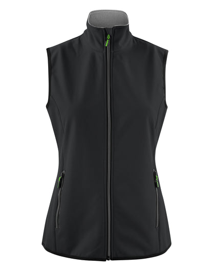 Printer Ladies Trial Vest pe2261060 - Black - Customisable Outerwear