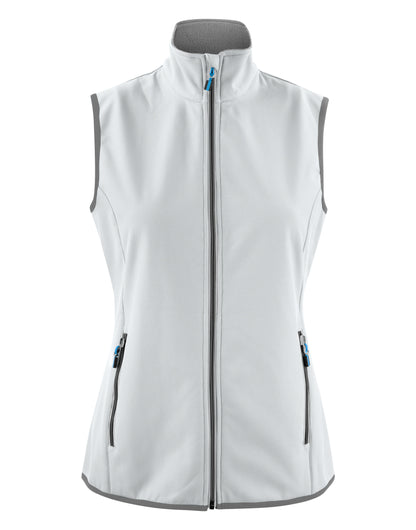 Printer Ladies Trial Vest pe2261060 - White - Customisable Outerwear