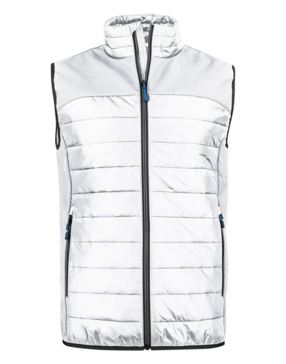 Printer Mens Expedition Vest pe2261063 - White - Customisable Outerwear