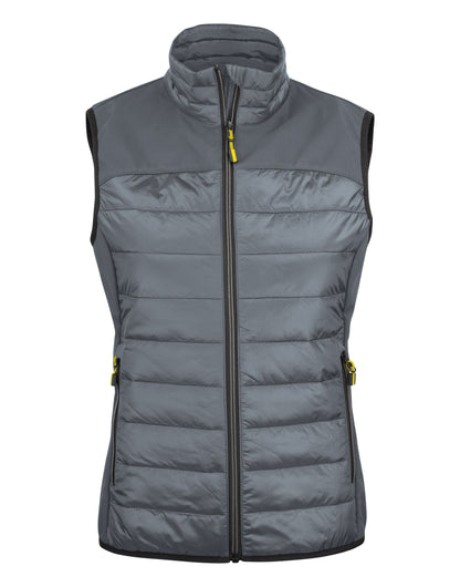 Printer Ladies Expedition Vest pe2261064 - Steel Grey - Customisable Outerwear