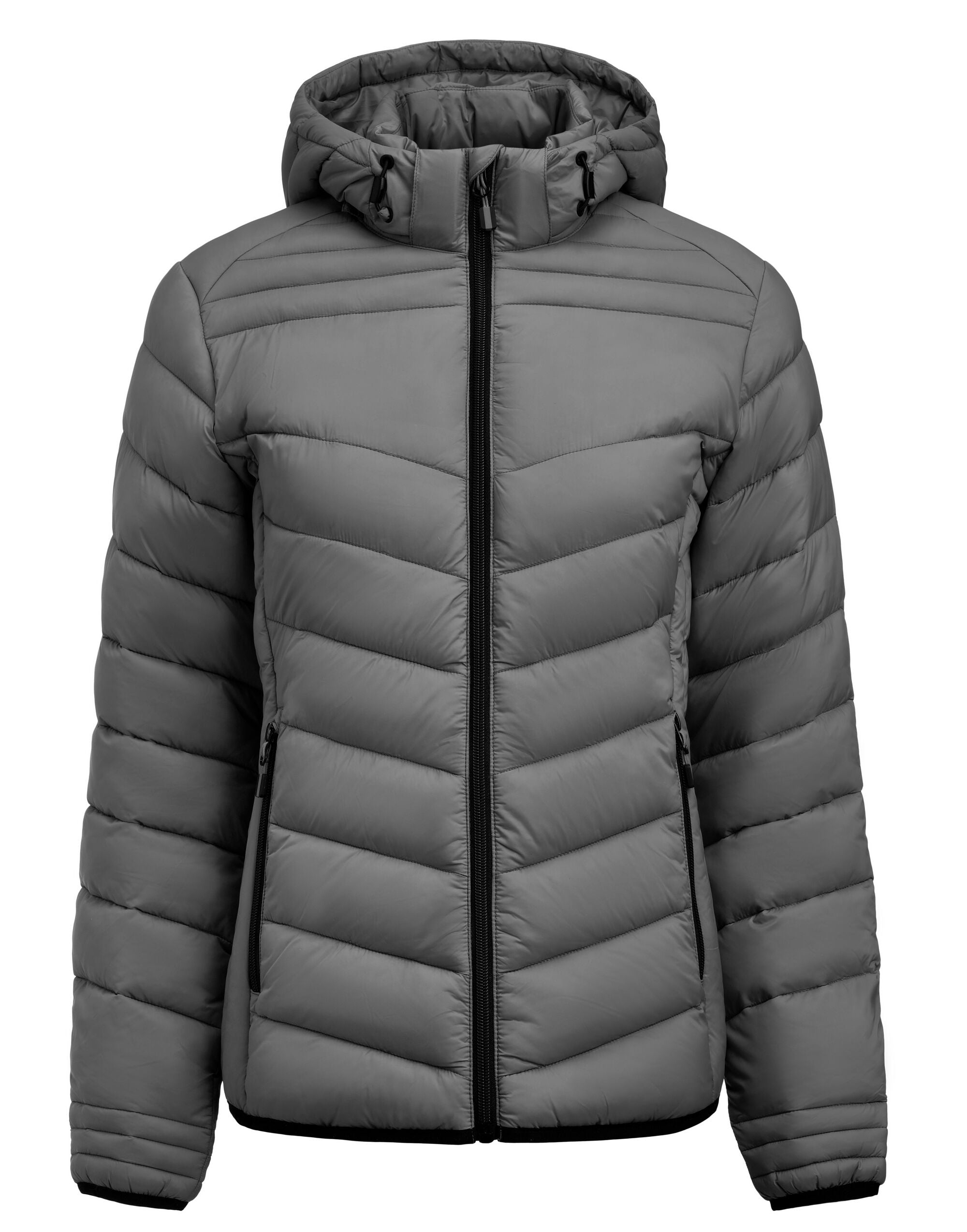 Printer Essentials Ladies Base Jacket PE2261078 - Steel Grey - Customisable Jackets