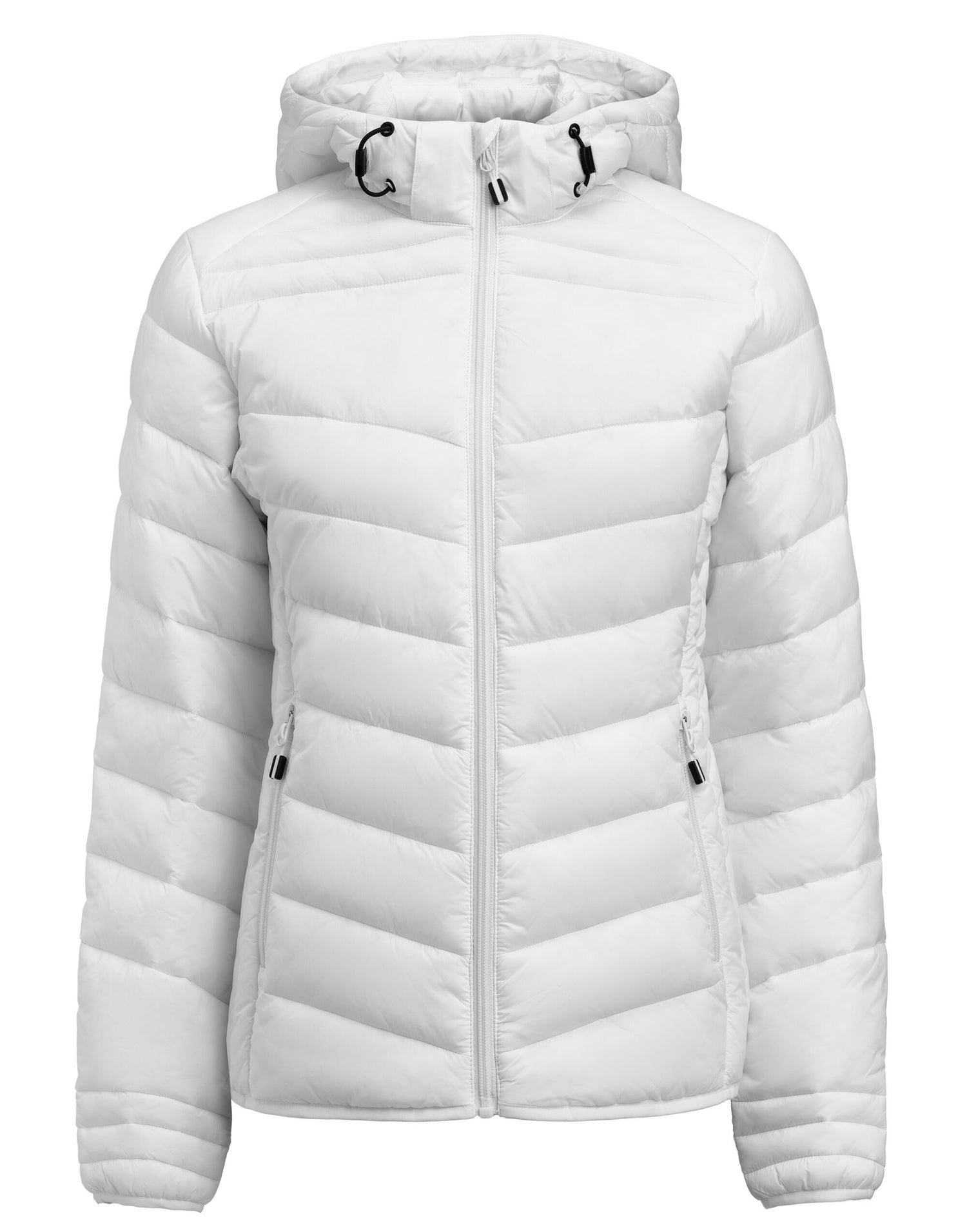 Printer Essentials Ladies Base Jacket PE2261078 - White - Customisable Jackets