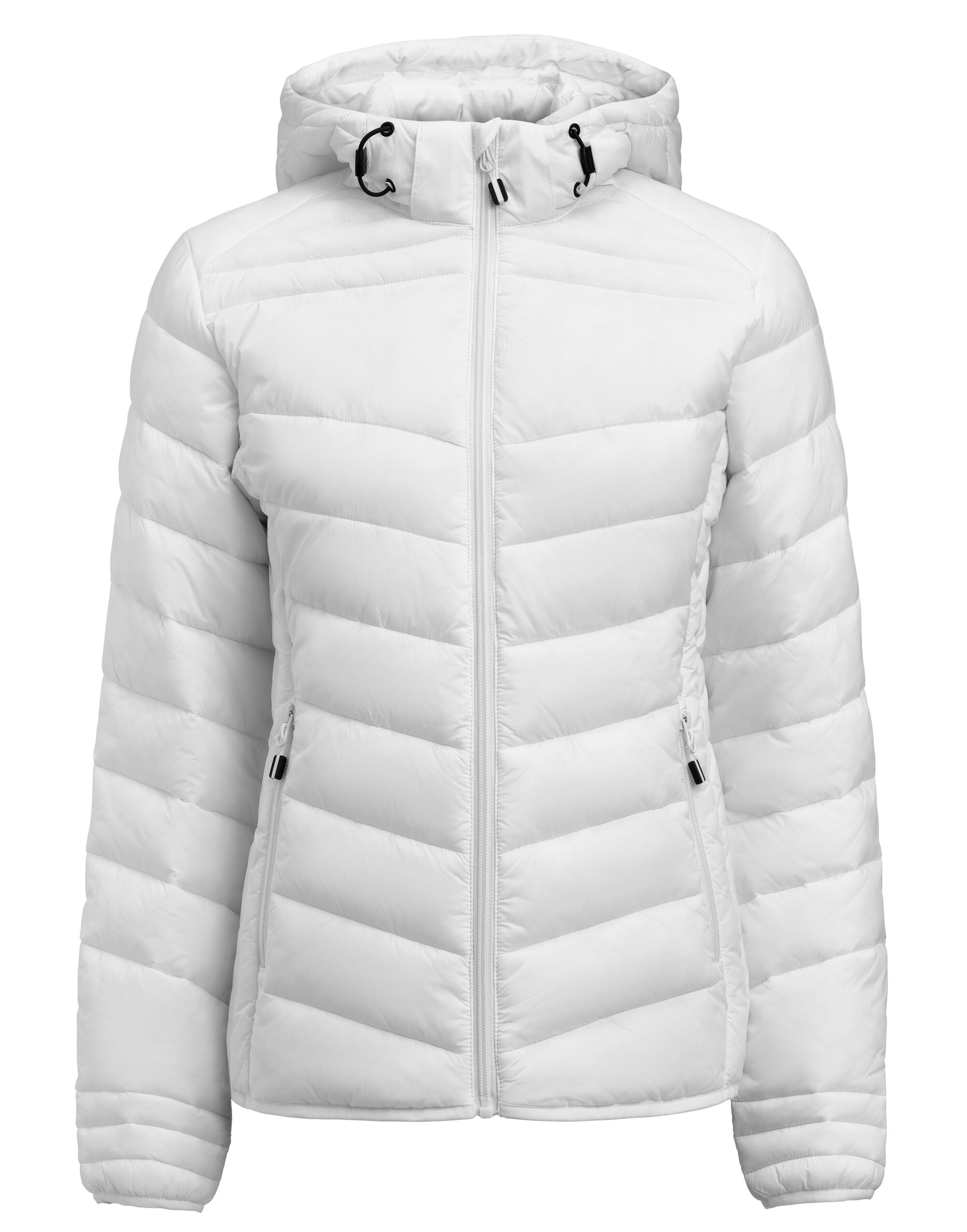 Printer Essentials Ladies Base Jacket PE2261078 - White - Customisable Jackets