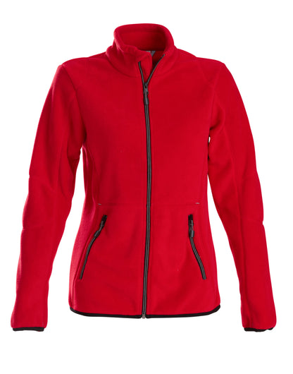 Printer Ladies Speedway Fleece Jacket PE2261501 - Red - Customisable Jackets