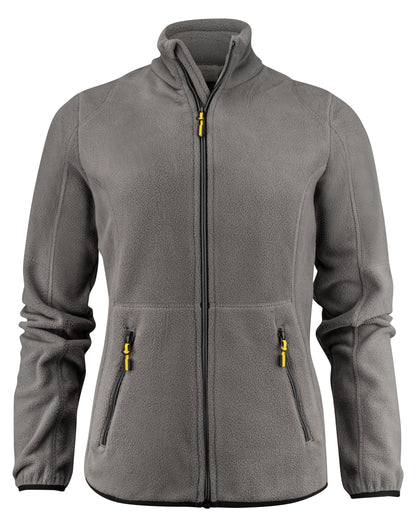 Printer Ladies Speedway Fleece Jacket PE2261501 - Steel Grey - Customisable Jackets