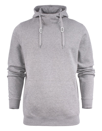 Printer Mens Fastpitch Hooded Sweater PE2262049 - Grey Melange - Customisable Sweatshirts