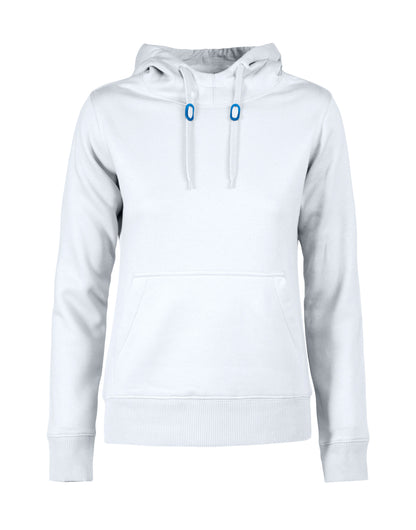 Printer Ladies Fastpitch Hooded Sweater PE2262050 - White - Customisable Sweatshirts