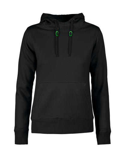 Printer Ladies Fastpitch Hooded Sweater PE2262050 - Black - Customisable Sweatshirts