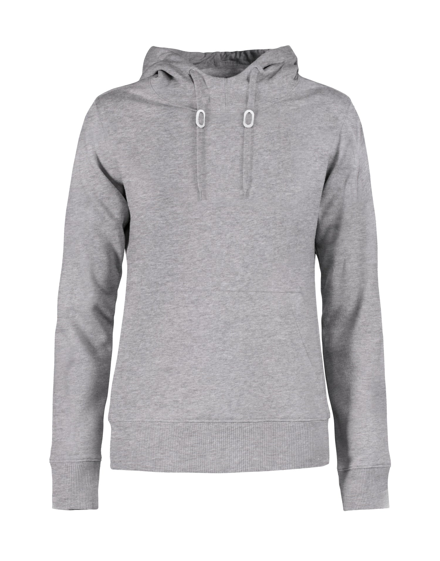 Printer Ladies Fastpitch Hooded Sweater PE2262050 - Grey Melange - Customisable Sweatshirts