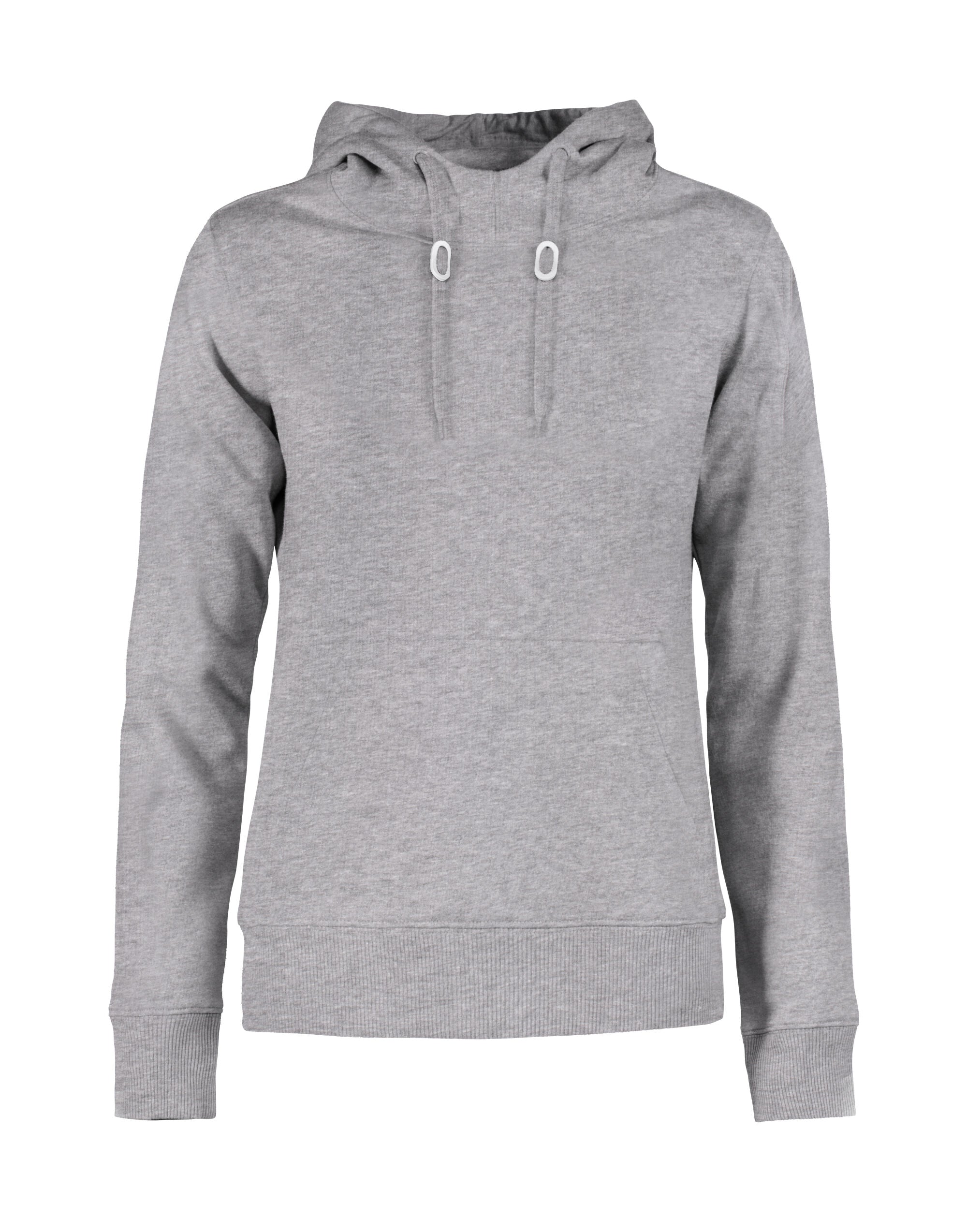 Printer Ladies Fastpitch Hooded Sweater PE2262050 - Grey Melange - Customisable Sweatshirts