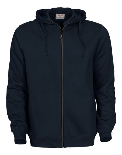 Printer Mens Overhead Full Zip Hoodie PE2262051 - Dark Navy - Customisable Hoodies