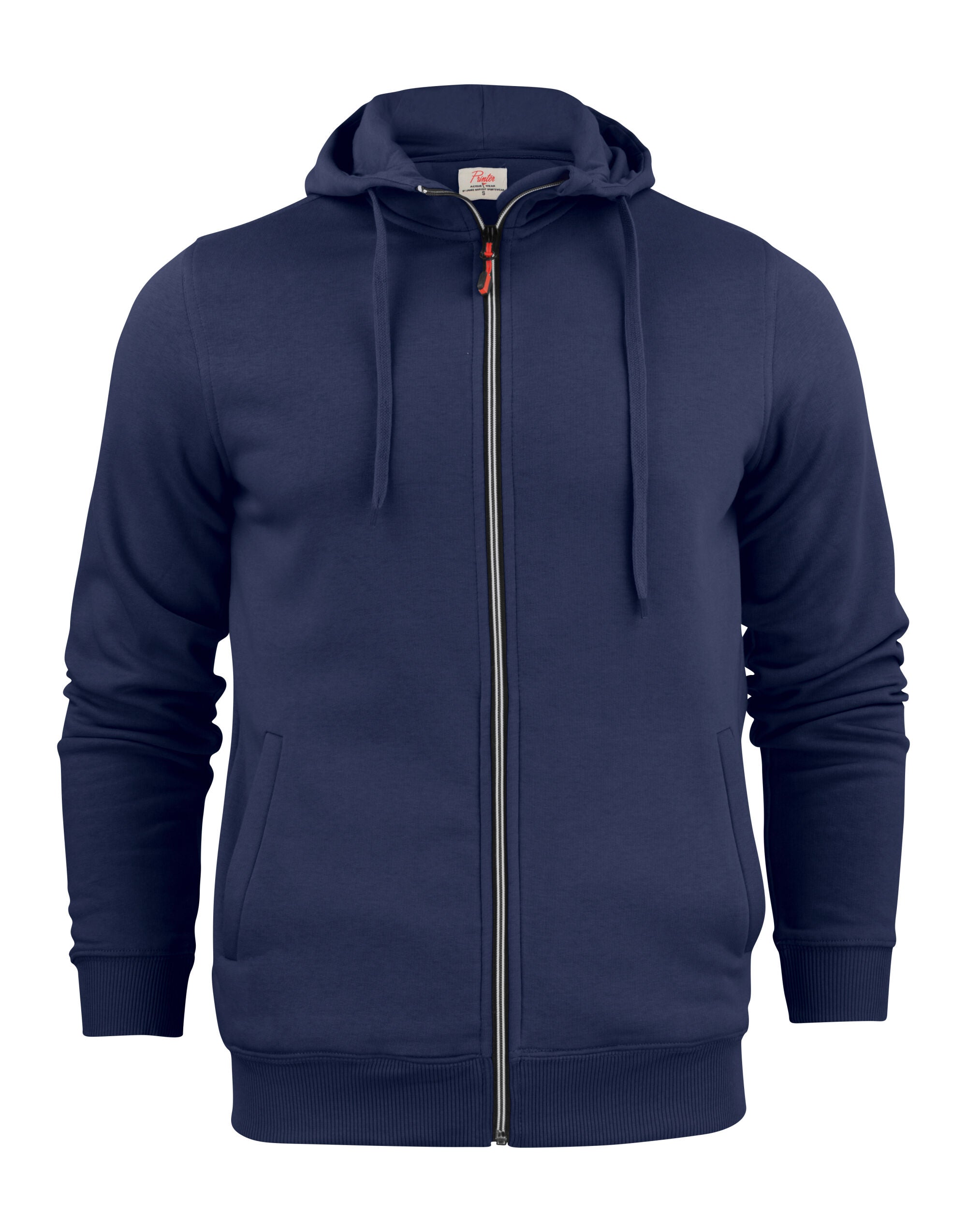 Printer Mens Overhead Full Zip Hoodie PE2262051 - Navy - Customisable Hoodies